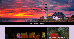Desktop Screenshot of christinakhin.com